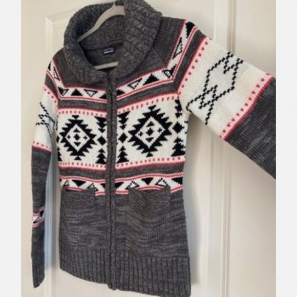 Patagonia Vintage Women’s Full Zip Sweater – Size Small - Picture 4 of 10